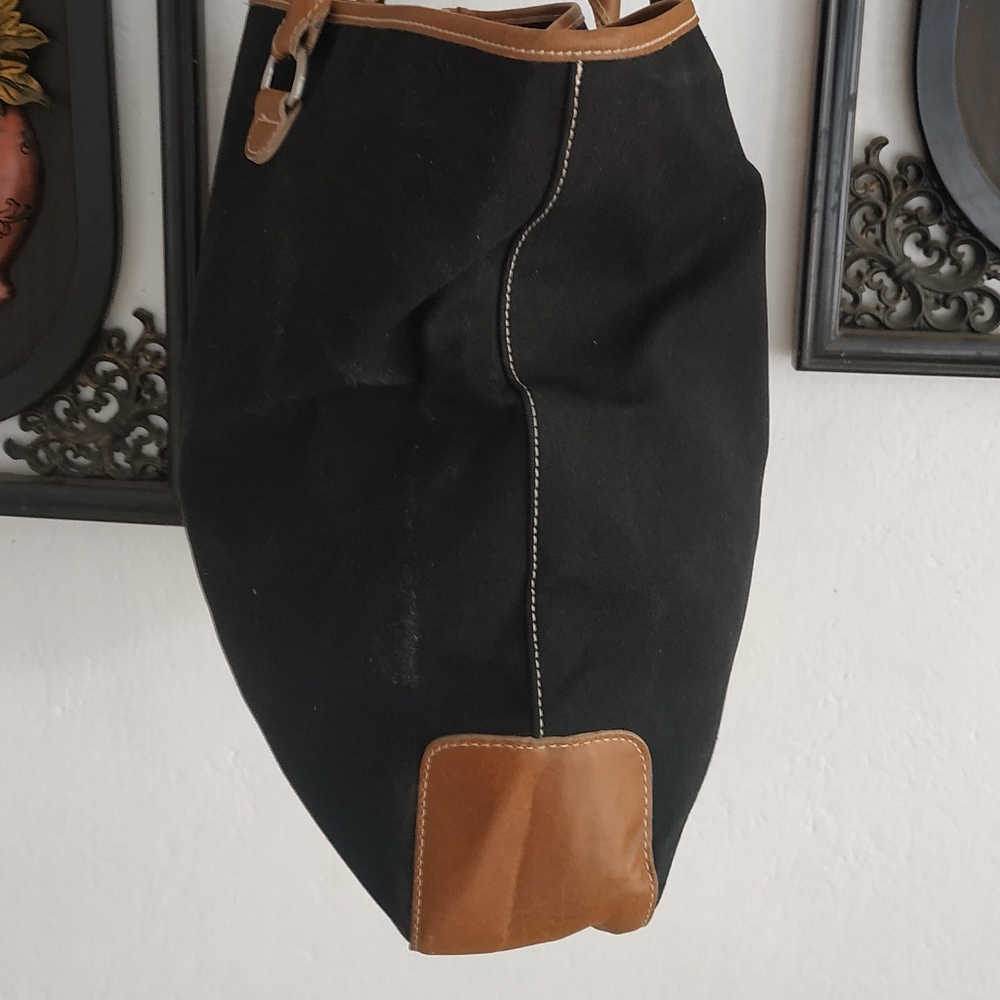 GAP Giant Black Canvas Tote Bag (Coded) - Picture 2 of 9